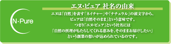 社名の由来